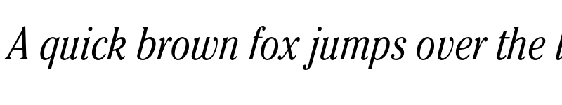 Preview of FONTSPRING DEMO - Cheltenham FS Lt Cond Italic font