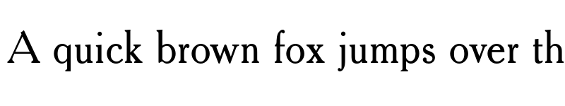 Preview of FONTSPRING DEMO - Cheltenham Old Style Pro Regular font