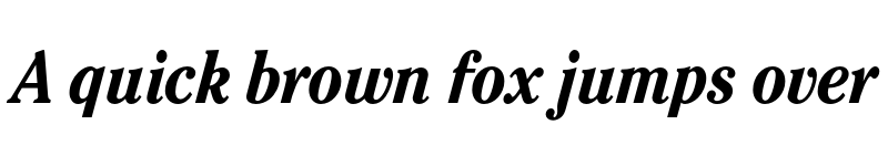 Preview of FONTSPRING DEMO - Cheltenham Pro Cd Bold Italic font