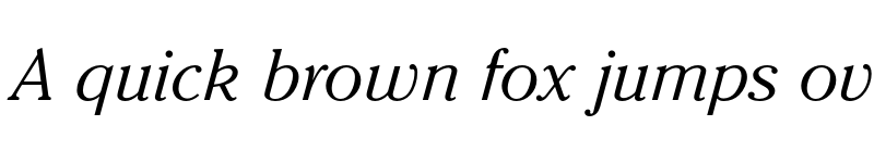 Preview of FONTSPRING DEMO - Cheltenham Pro Light Italic font