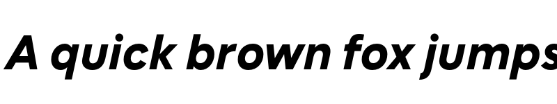 Preview of FONTSPRING DEMO - Chesna Grotesk Extra Bold Italic font