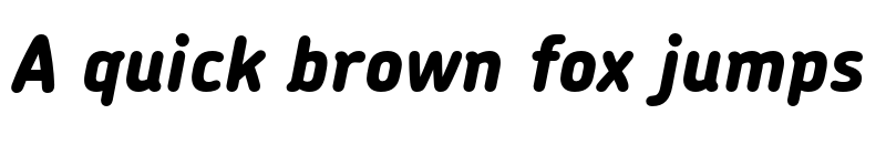 Preview of FONTSPRING DEMO - Chevin Pro ExtraBold Italic font