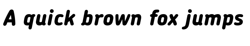 Preview of FONTSPRING DEMO - Chevin Std ExtraBold Italic font