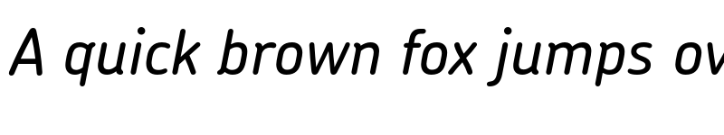 Preview of FONTSPRING DEMO - Chevin Std Medium Italic font