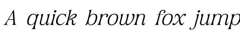 Preview of FONTSPRING DEMO - Chiefland Light Italic font
