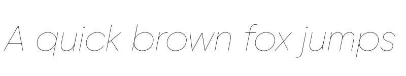 Preview of FONTSPRING DEMO - Chopin Thin Italic font