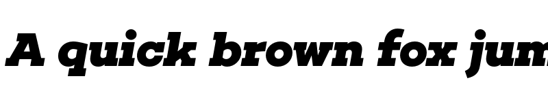 Preview of FONTSPRING DEMO - Choplin ExtraBold Italic font