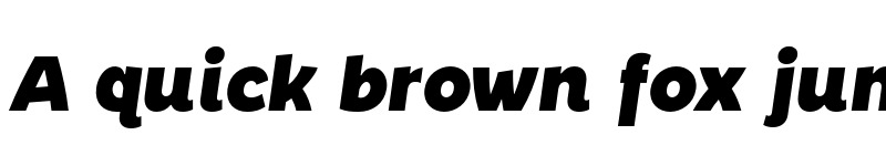 Preview of FONTSPRING DEMO - Chopsee Black Italic font