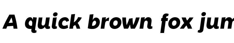 Preview of FONTSPRING DEMO - Chopsee Extra Bold Italic font