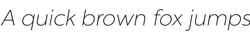 Preview of FONTSPRING DEMO - Chronica Pro UltraLight Italic font