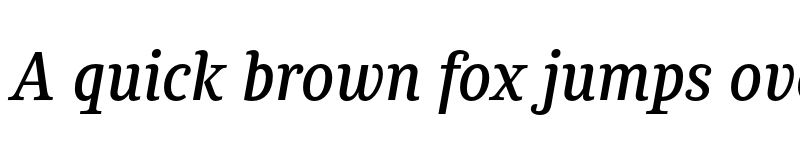 Preview of FONTSPRING DEMO - Chucara next Normal Italic font