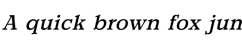 Preview of FONTSPRING DEMO - Churchward Newstype Book It Regular font