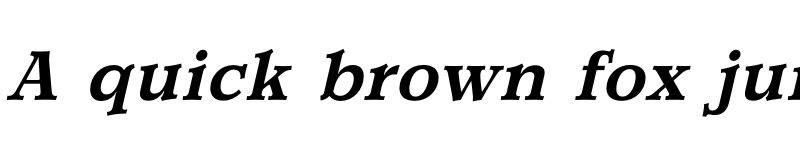 Preview of FONTSPRING DEMO - Churchward Newstype Italic Regular font