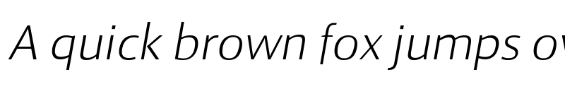 Preview of FONTSPRING DEMO - Cielo Light Italic Light Italic font