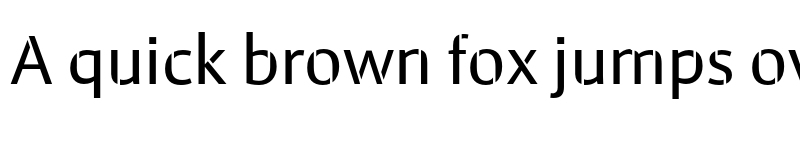 Preview of FONTSPRING DEMO - Cielo Stencil Stencil font