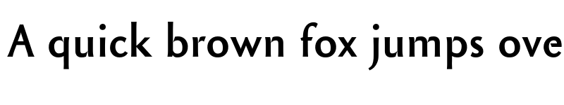 Preview of FONTSPRING DEMO - CimiezBold Regular font