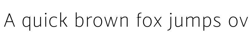 Preview of FONTSPRING DEMO - Cinta Extralight Regular font