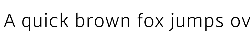 Preview of FONTSPRING DEMO - Cinta Light Regular font