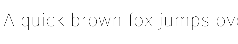 Preview of FONTSPRING DEMO - Cinta Thin Regular font