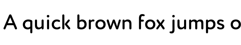 Preview of FONTSPRING DEMO - Circe Rounded Medium Regular font