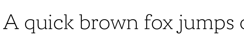 Preview of FONTSPRING DEMO - Circe Slab A Extra Light Regular font