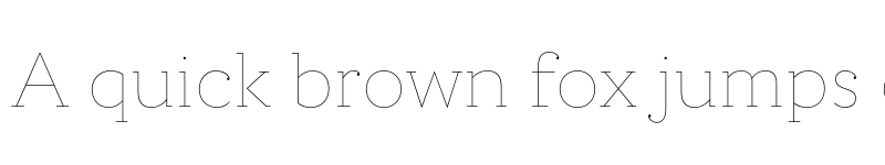 Preview of FONTSPRING DEMO - Circe Slab A Hairline Regular font