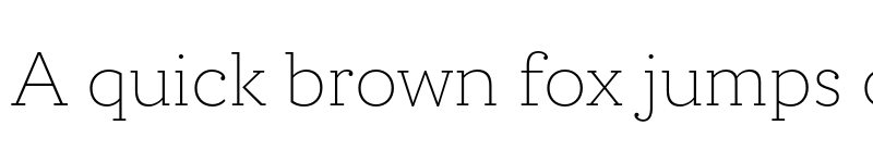 Preview of FONTSPRING DEMO - Circe Slab A Ultra Light Regular font