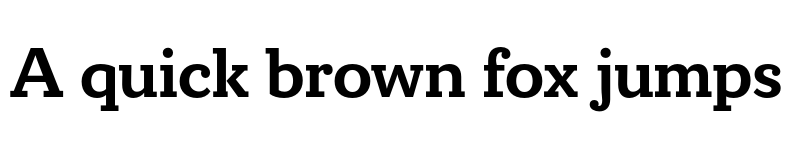 Preview of FONTSPRING DEMO - Circe Slab B Bold Regular font