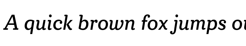 Preview of FONTSPRING DEMO - Circe Slab B Medium Italic font