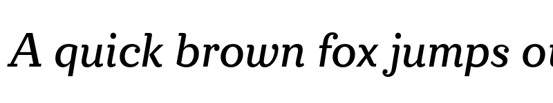 Preview of FONTSPRING DEMO - Circe Slab C Medium Italic font