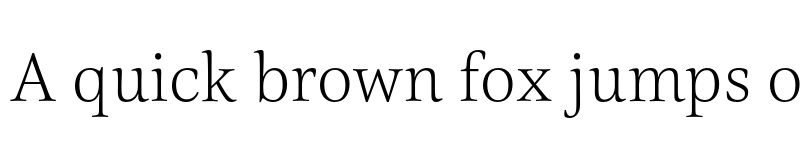 Preview of FONTSPRING DEMO - Civita-ExtraLight Regular font