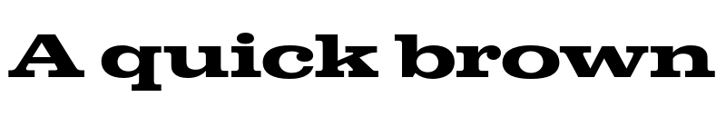 Preview of FONTSPRING DEMO - Clarendon FS Expanded Bold font