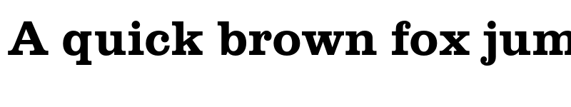 Preview of FONTSPRING DEMO - Clarendon Pro Bold font