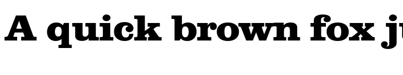 Preview of FONTSPRING DEMO - Clarendon Serial Heavy Regular font