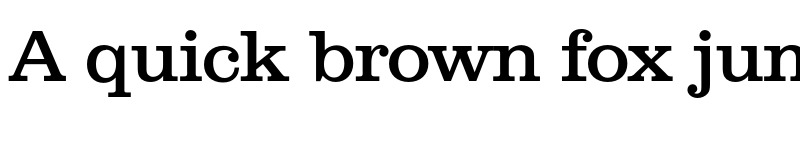 Preview of FONTSPRING DEMO - Clarendon Serial Regular font