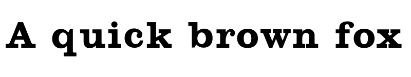 Preview of FONTSPRING DEMO - Clarendon618 Regular font