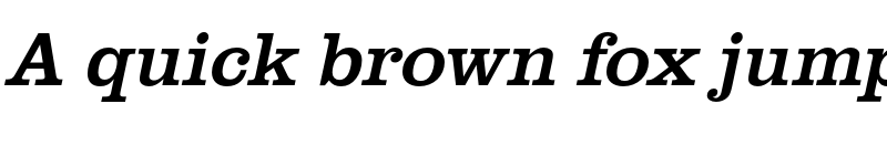 Preview of FONTSPRING DEMO - ClarendonURW Italic font