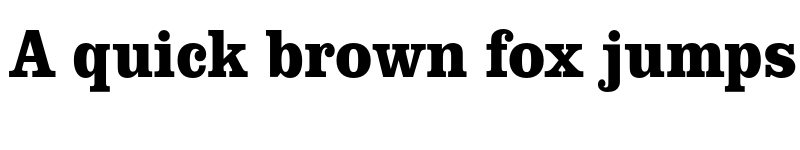 Preview of FONTSPRING DEMO - ClarendonURWExtNar Bold font