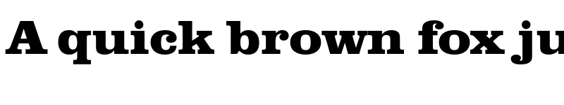 Preview of FONTSPRING DEMO - ClarendonURWExtWidExtBol Regular font