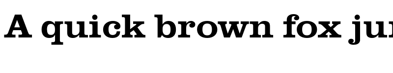 Preview of FONTSPRING DEMO - ClarendonURWExtWidMed Regular font