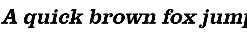 Preview of FONTSPRING DEMO - ClarendonURWMed Italic font