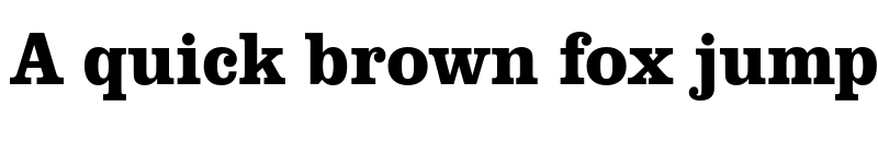 Preview of FONTSPRING DEMO - ClarendonURWNar Bold font