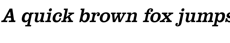 Preview of FONTSPRING DEMO - ClarendonURWNar Italic font