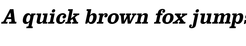 Preview of FONTSPRING DEMO - ClarendonURWNarMed Italic font