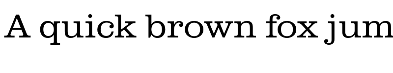 Preview of FONTSPRING DEMO - ClarendonURWWidLig Regular font