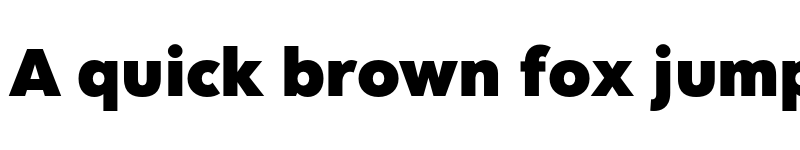 Preview of FONTSPRING DEMO - Clarika Geometric Black Regular font