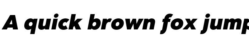 Preview of FONTSPRING DEMO - Clarika Grotesque Black Italic Regular font