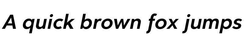 Preview of FONTSPRING DEMO - Clarika Grotesque DemiBold It Regular font