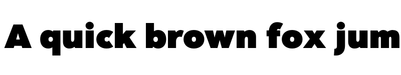 Preview of FONTSPRING DEMO - Clarika Grotesque UltraBlack Regular font