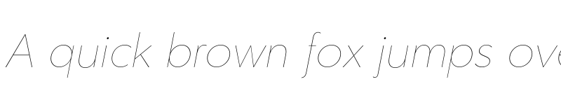 Preview of FONTSPRING DEMO - Clarika Grotesque UltraThin It Regular font